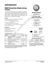 NUP4060AXV6T1G Datasheet Cover
