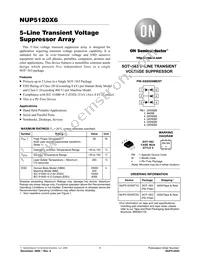 NUP5120X6T2 Datasheet Cover