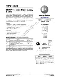 NUP5150MUTBG Datasheet Cover