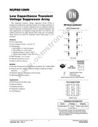 NUP8010MNT1G Datasheet Cover