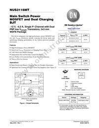 NUS3116MTR2G Datasheet Cover