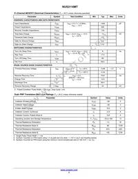 NUS3116MTR2G Datasheet Page 3