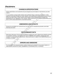 NV4W-MG41 Datasheet Page 21