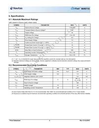 NV6115 Datasheet Page 3
