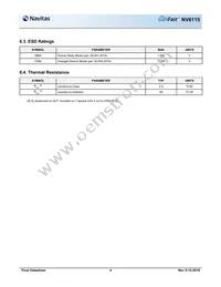 NV6115 Datasheet Page 4