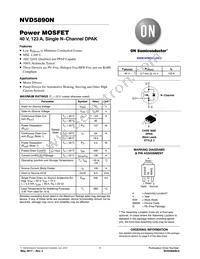 NVD5890NT4G Datasheet Cover