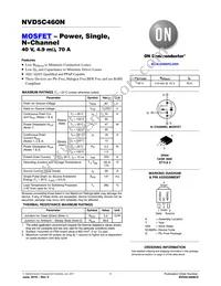 NVD5C460NT4G Datasheet Cover