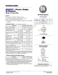 NVD5C478NLT4G Datasheet Cover