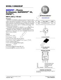 NVHL110N65S3F Datasheet Cover