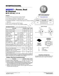 NVMFD5C650NLT1G Datasheet Cover