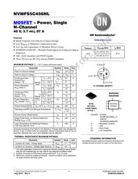 NVMFS5C456NLWFT3G Datasheet Cover