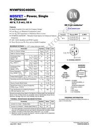 NVMFS5C466NLWFT1G Datasheet Cover