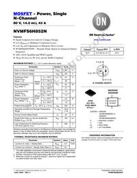 NVMFS6H852NWFT1G Datasheet Cover