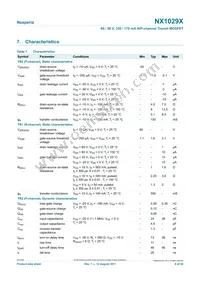 NX1029X Datasheet Page 8