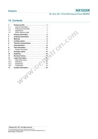 NX1029X Datasheet Page 20