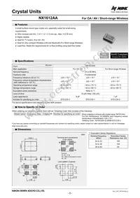 NX1612AA-26MHZ STD-CSI-3 Datasheet Cover