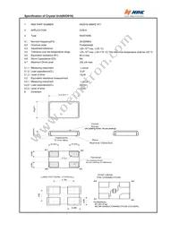 NX2016AB-26MHZ ST1 Datasheet Cover