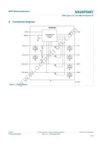 NX20P0407UKAZ Datasheet Page 3