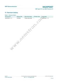 NX20P0407UKAZ Datasheet Page 15