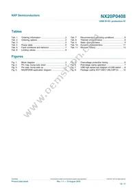NX20P0408UKZ Datasheet Page 16