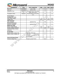 NX2422CMTR Datasheet Page 4