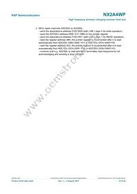 NX2A4WPZ Datasheet Page 16