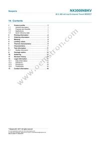 NX3008NBKV Datasheet Page 17