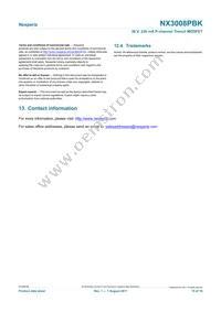 NX3008PBK Datasheet Page 15
