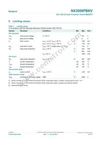 NX3008PBKV Datasheet Page 3
