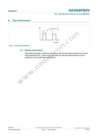 NX3008PBKV Datasheet Page 11