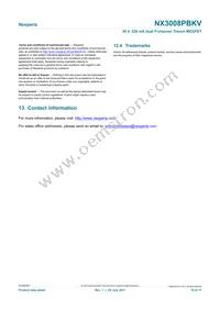 NX3008PBKV Datasheet Page 16