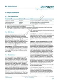 NX30P0121UKZ Datasheet Page 18