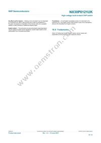 NX30P0121UKZ Datasheet Page 19