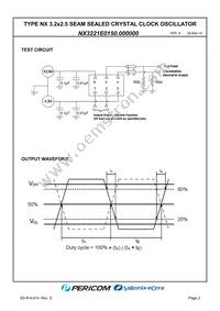 NX3221E0150.000000 Datasheet Page 4