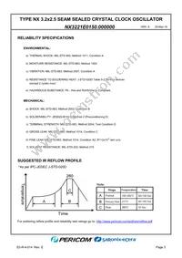 NX3221E0150.000000 Datasheet Page 5