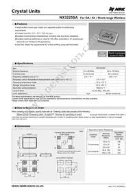 NX3225SA-16MHZ-STD-CSR-3 Datasheet Cover