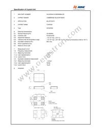 NX3225SA-20.000000MHZ-B2 Datasheet Cover