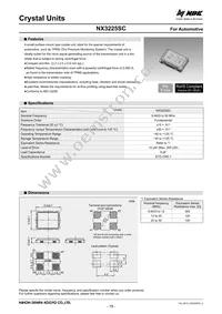 NX3225SC-18.08M-STD-CRS-1 Datasheet Cover