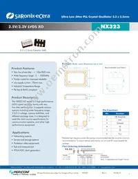 NX3232E0156.250000 Datasheet Cover