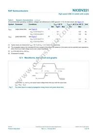 NX3DV221GM Datasheet Page 8
