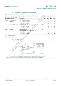 NX3DV221GM Datasheet Page 12