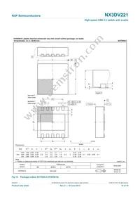 NX3DV221GM Datasheet Page 15