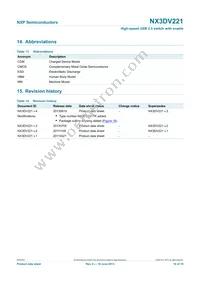 NX3DV221GM Datasheet Page 16