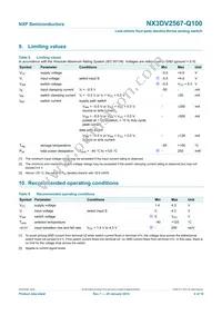 NX3DV2567HR-Q100X Datasheet Page 4