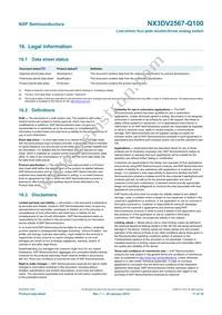 NX3DV2567HR-Q100X Datasheet Page 17