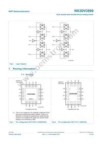 NX3DV3899HR Datasheet Page 3