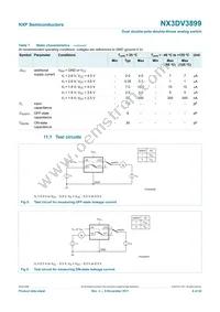 NX3DV3899HR Datasheet Page 6