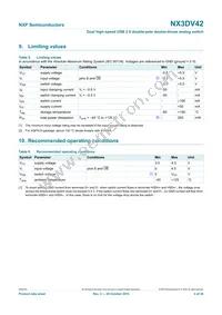 NX3DV42GU10X Datasheet Page 4