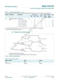 NX3L1G3157GW Datasheet Page 11