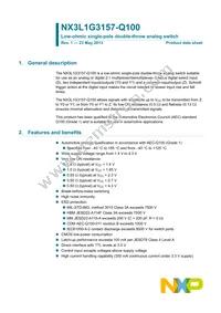 NX3L1G3157GW-Q100H Datasheet Cover